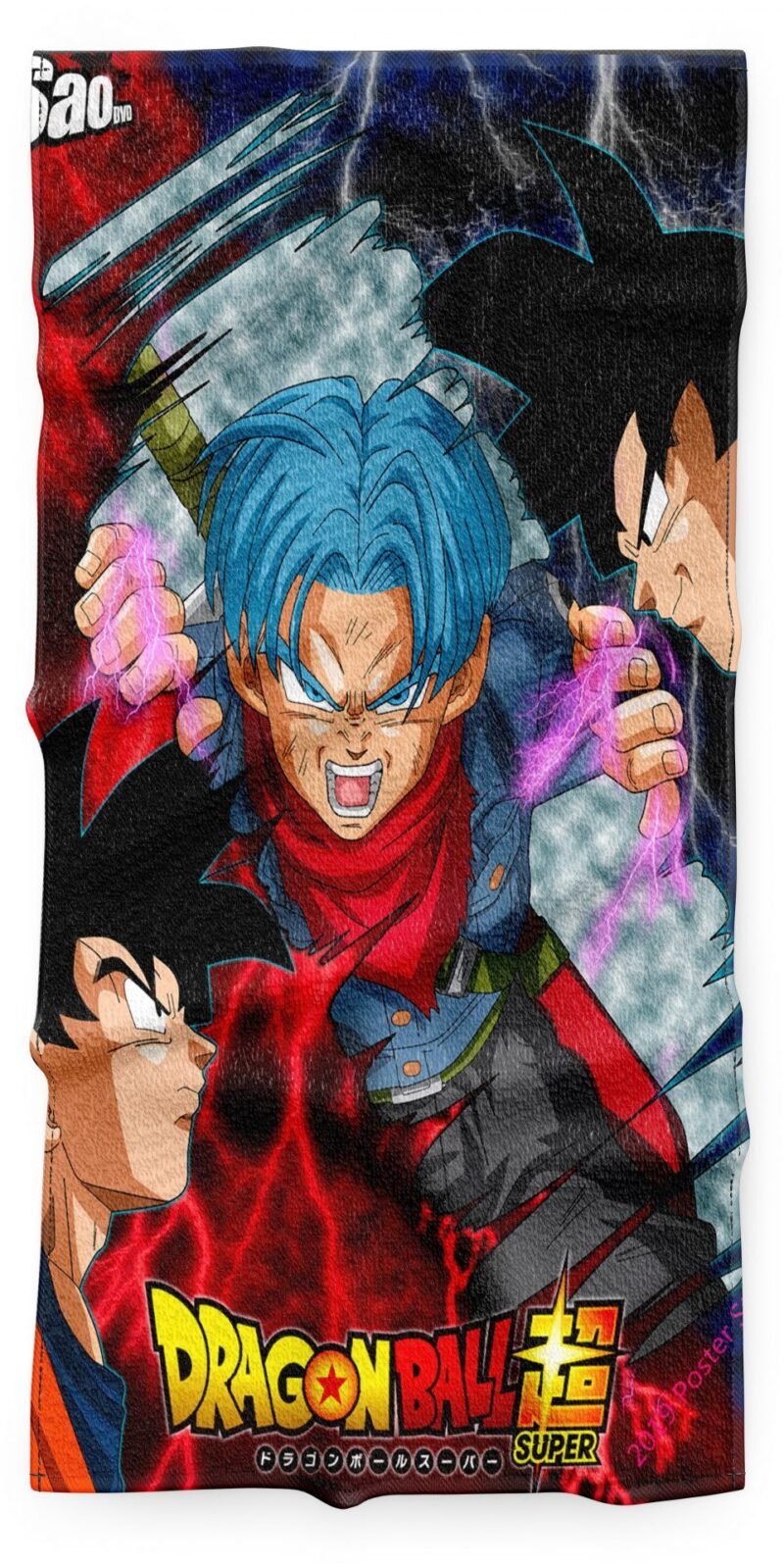 Serviette Dragon Ball Trunks du Futur