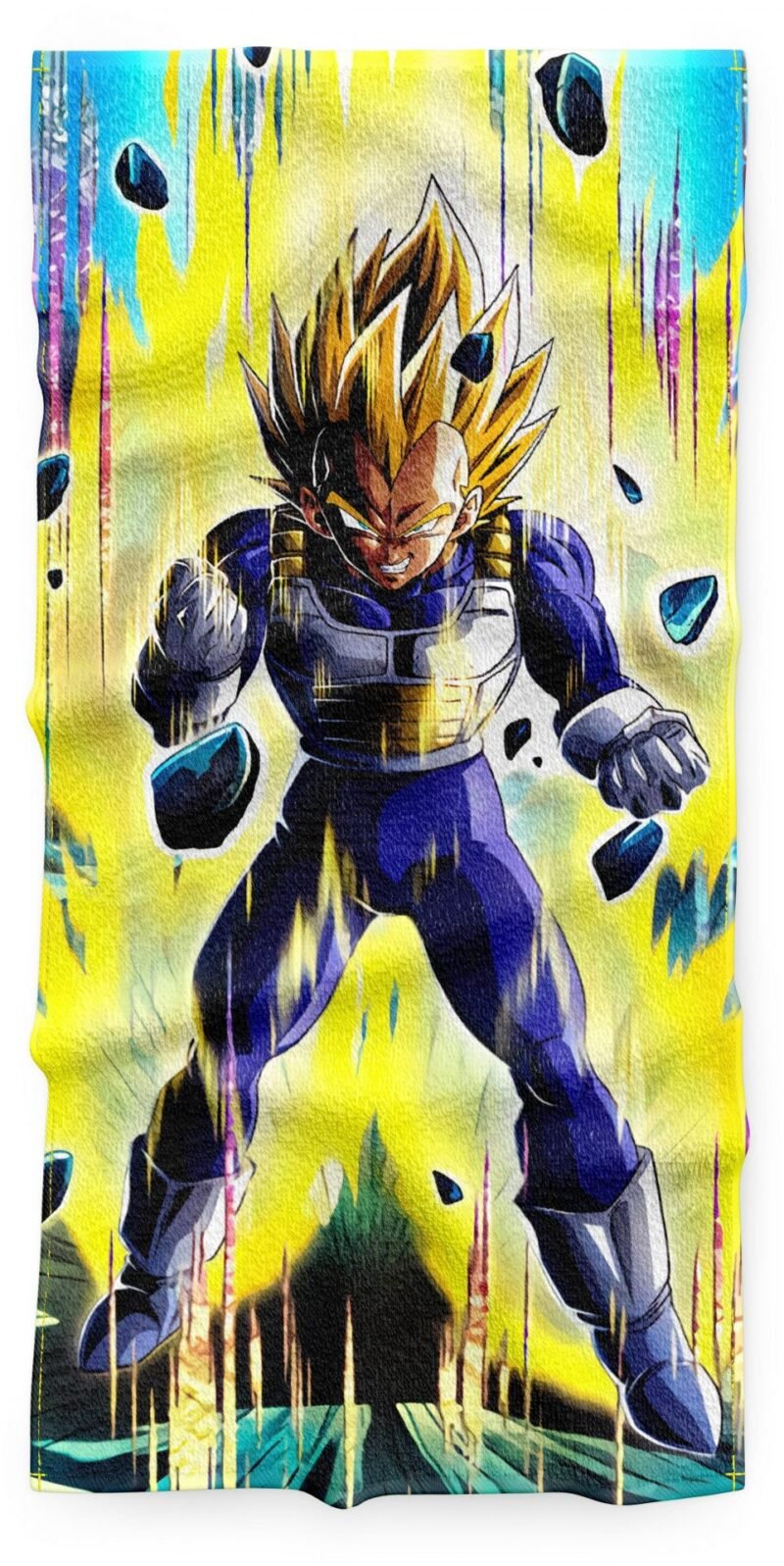 Serviette Dragon Ball Z Vegeta Super Saiyan