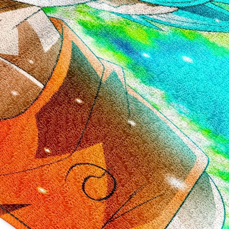 Serviette Dragon Ball Son Goku Super Saiyan Blue – Image 3