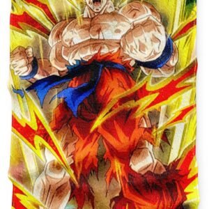Serviette Dragon Ball Goku Rage Saiyan