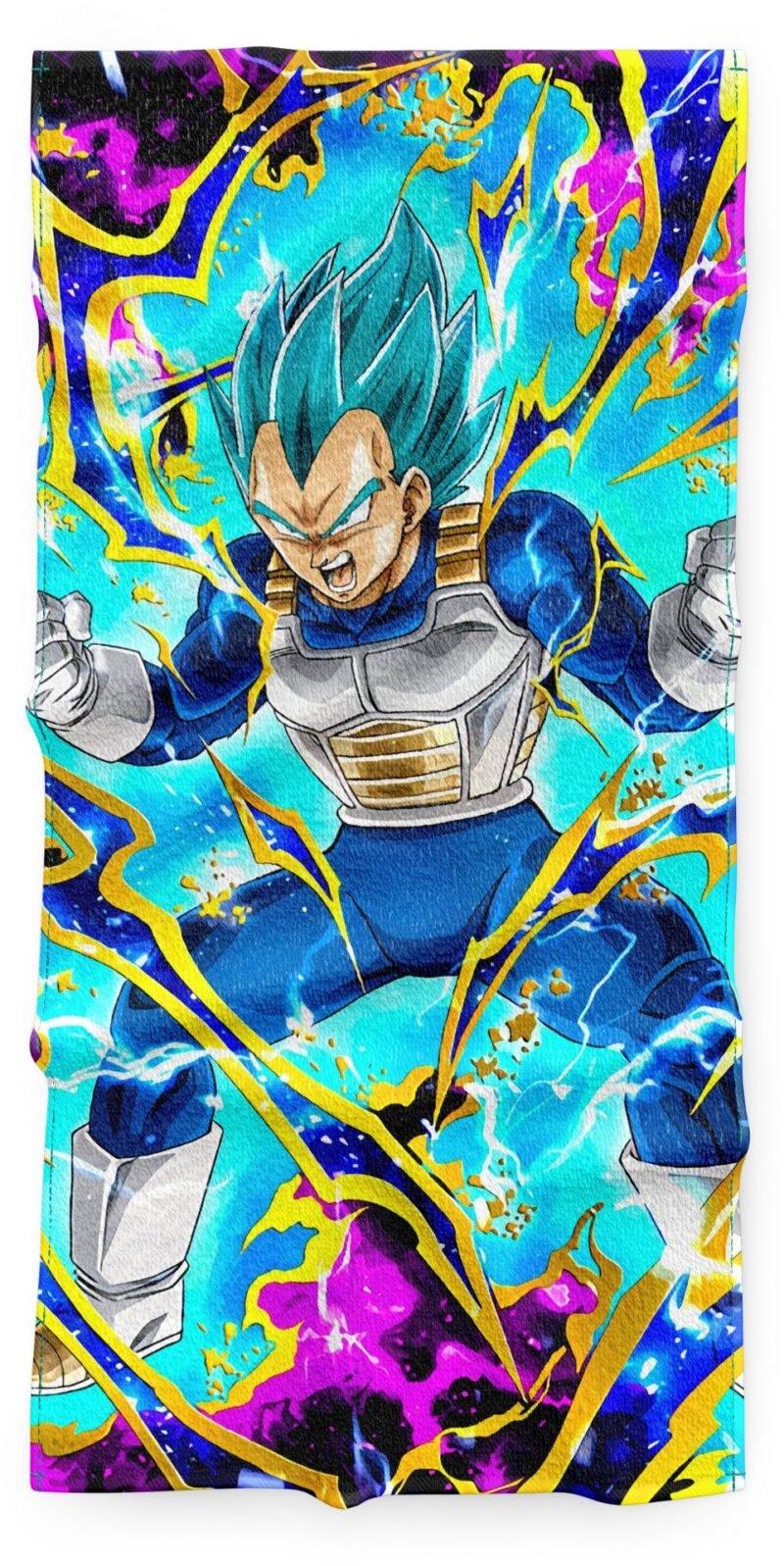 Serviette Dragon Ball Vegeta Blue