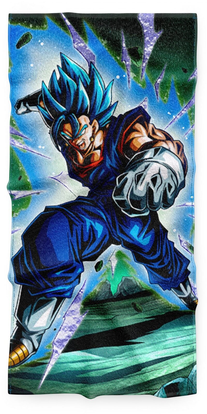 Serviette Dragon Ball Vegeto SSJ Blue