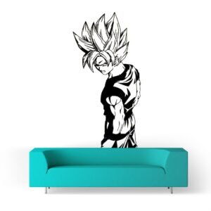 Sticker Mural Dragon Ball Son Goku Super Saiyan