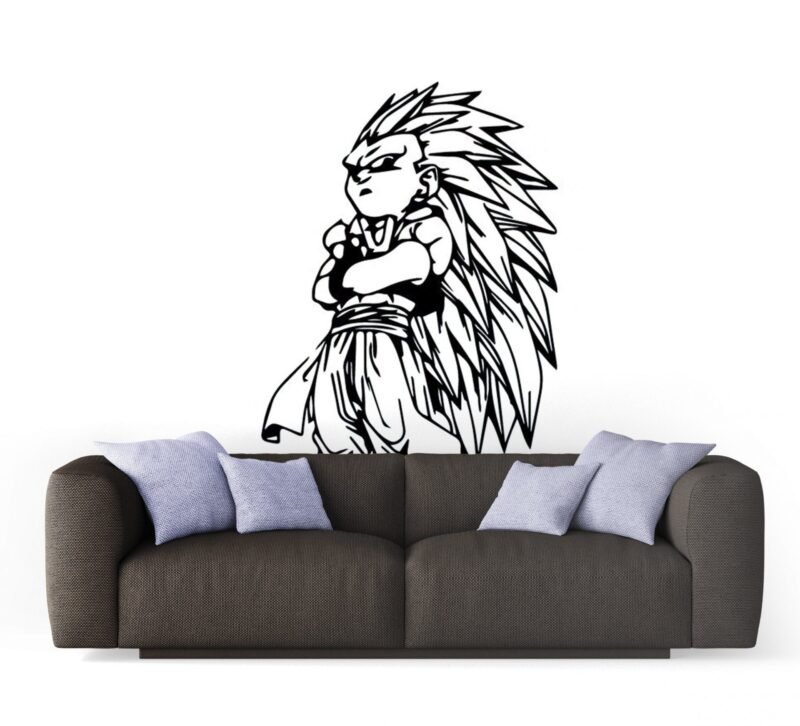 Sticker Mural Dragon Ball Gotenks SSJ