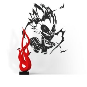 Sticker Mural Dragon Ball Majin Vegeta