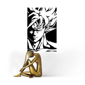 Sticker Mural Dragon Ball Puissance Saiyan