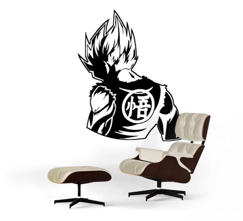 Sticker Mural Dragon Ball Super Saiyan