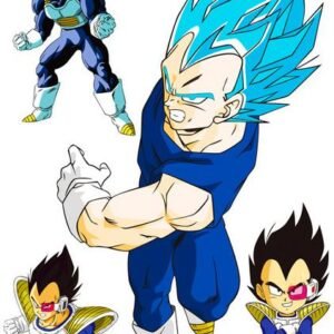 Sticker Mural Dragon Ball Prince Saiyan