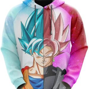 Sweat Dragon Ball Super Goku Blue & Goku Rosé