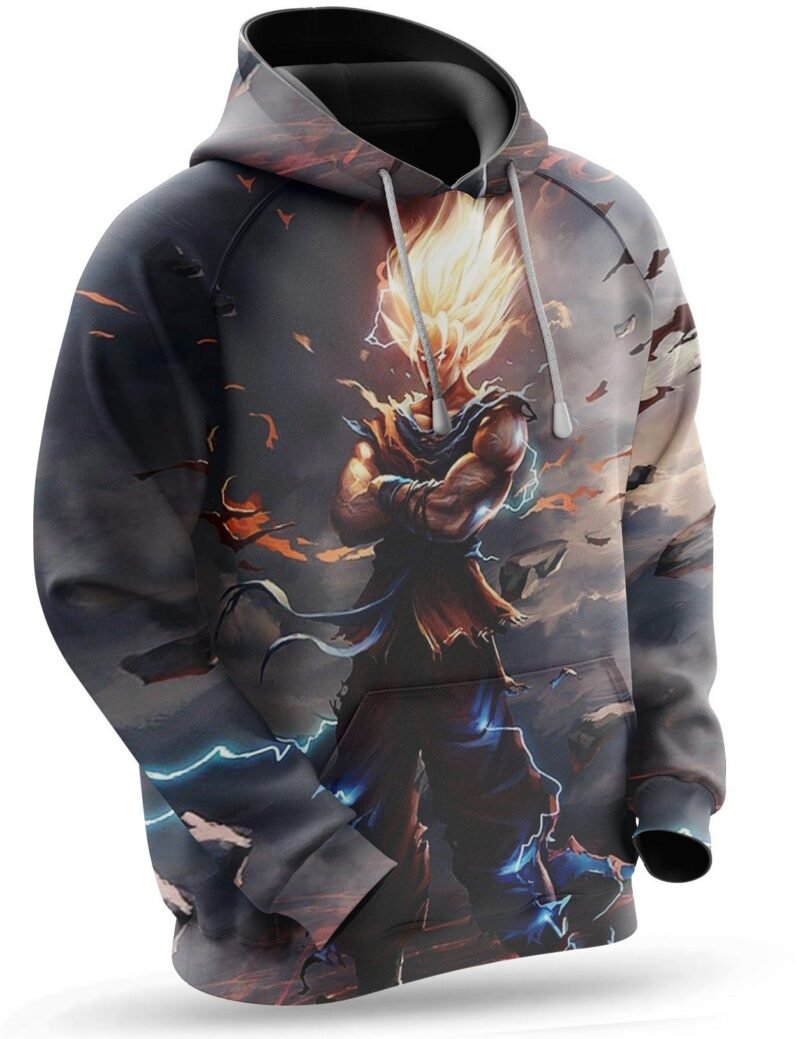 Sweat Dragon Ball Z Goku Super Guerrier – Image 2