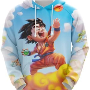 Sweat Dragon Ball Goku Détecteur