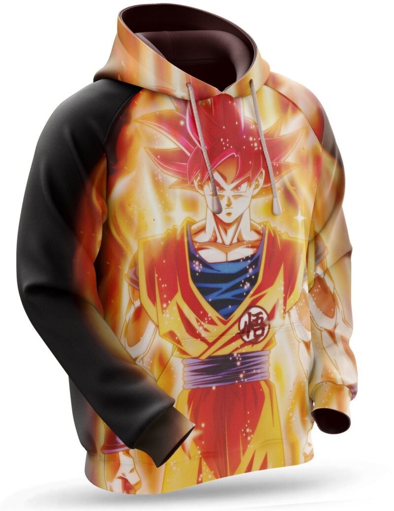 Sweat Dragon Ball Super Goku Super Saiyan God – Image 2