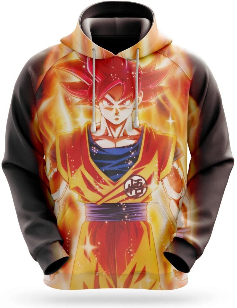 Sweat Dragon Ball Super Goku Super Saiyan God