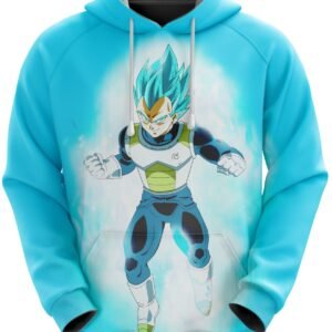 Sweat Dragon Ball Super   Vegeta Blue
