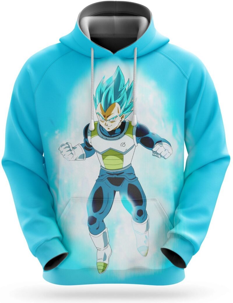 Sweat Dragon Ball Super   Vegeta Blue