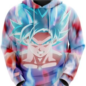 Sweat Dragon Ball Super   Rage Bleue