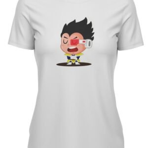 T-Shirt DBZ Femme Mini Vegeta