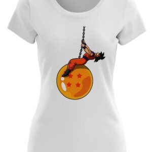 T-Shirt DBZ Femme Goku Wrecking Ball