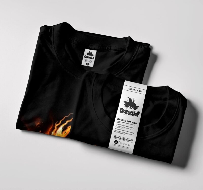 T-Shirt Dragon Ball Son Goku Evolution – Image 3