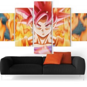 Tableau Dragon Ball Super Goku SSJ Divin