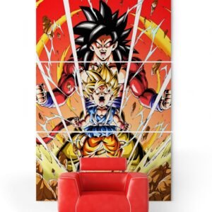Tableau Dragon Ball GT Goku Saiyan