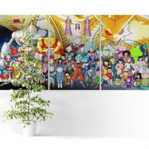 Tableau Dragon Ball Super Personnages