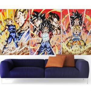 Tableau Dragon Ball GT Rage Saiyan