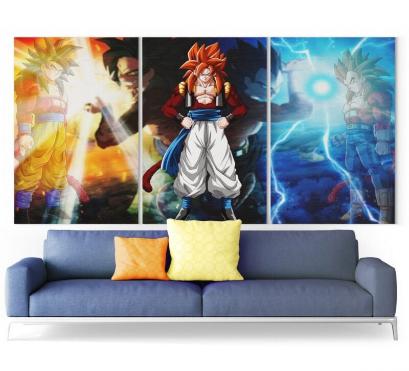 Tableau Dragon Ball GT Super Saiyan 4