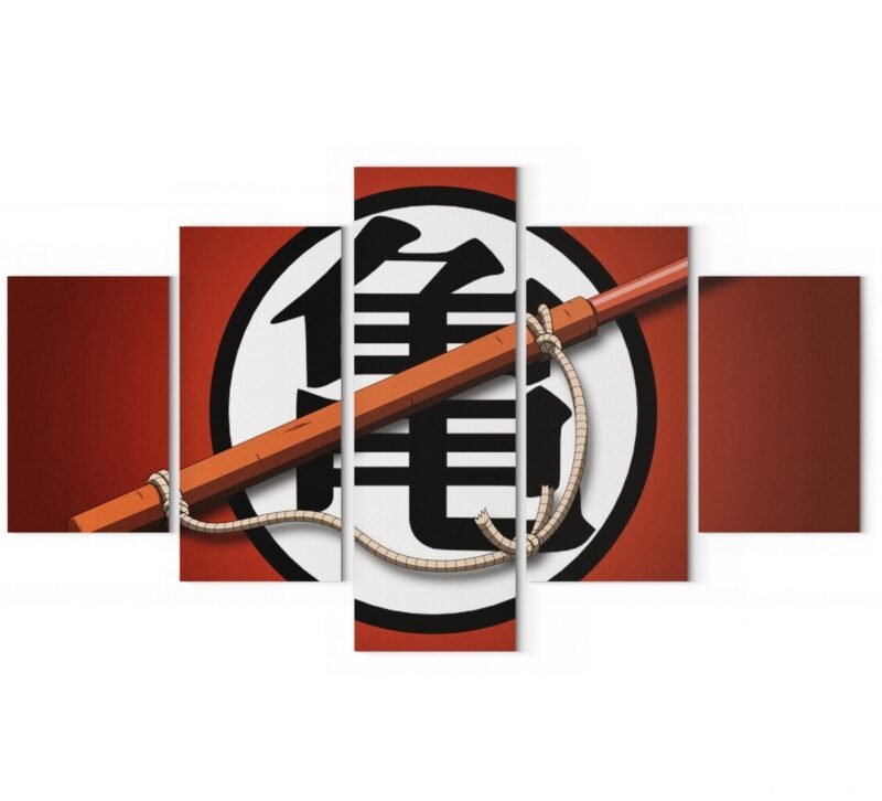 Tableau Dragon Ball Z Kanji “Kame” – Image 2