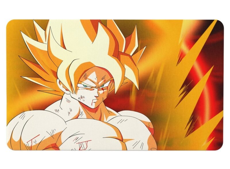 Tapis Dragon Ball Goku Rage Saiyan – Image 2