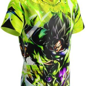 T-Shirt Dragon Ball Super Broly Saiyan Légendaire