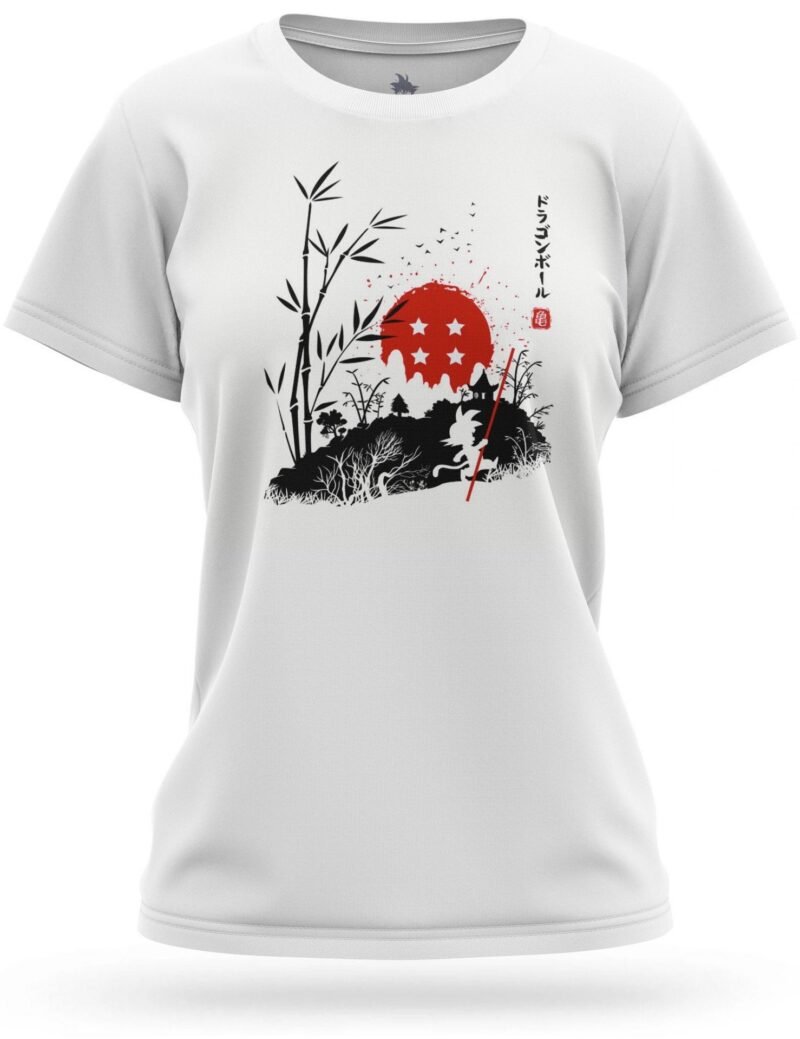T-Shirt DBZ Femme Design Japonais