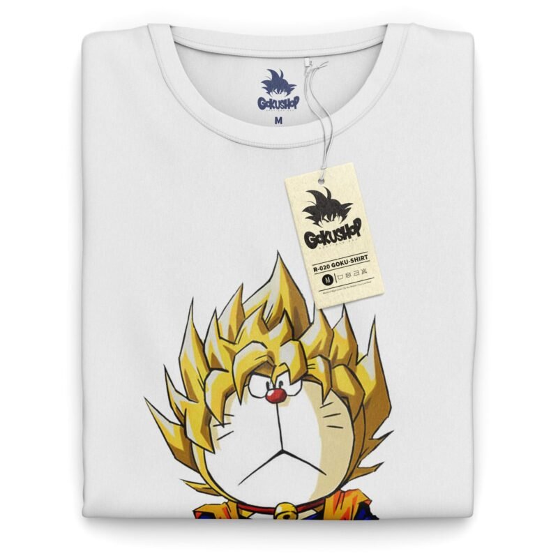 T-Shirt Dragon Ball Super Doraemon – Image 2