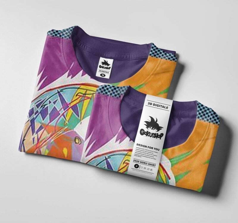T-Shirt Dragon Ball Z Buu Multicolore – Image 2