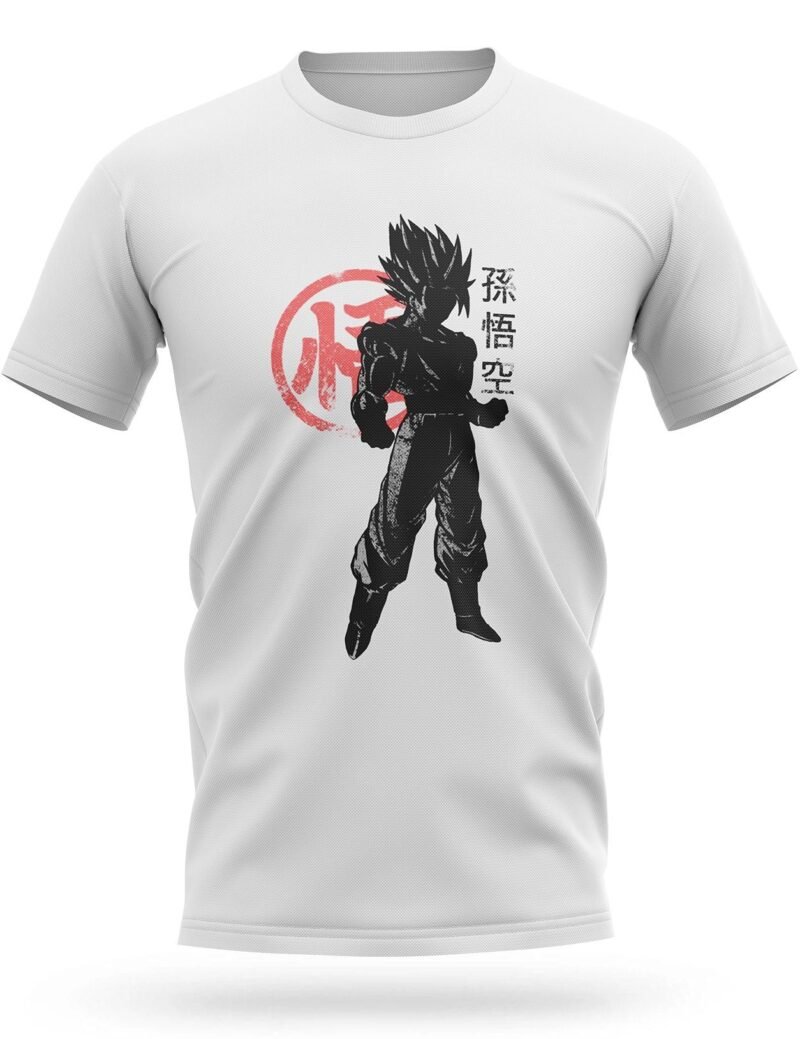 T-Shirt Dragon Ball Goku Kanji “Go”