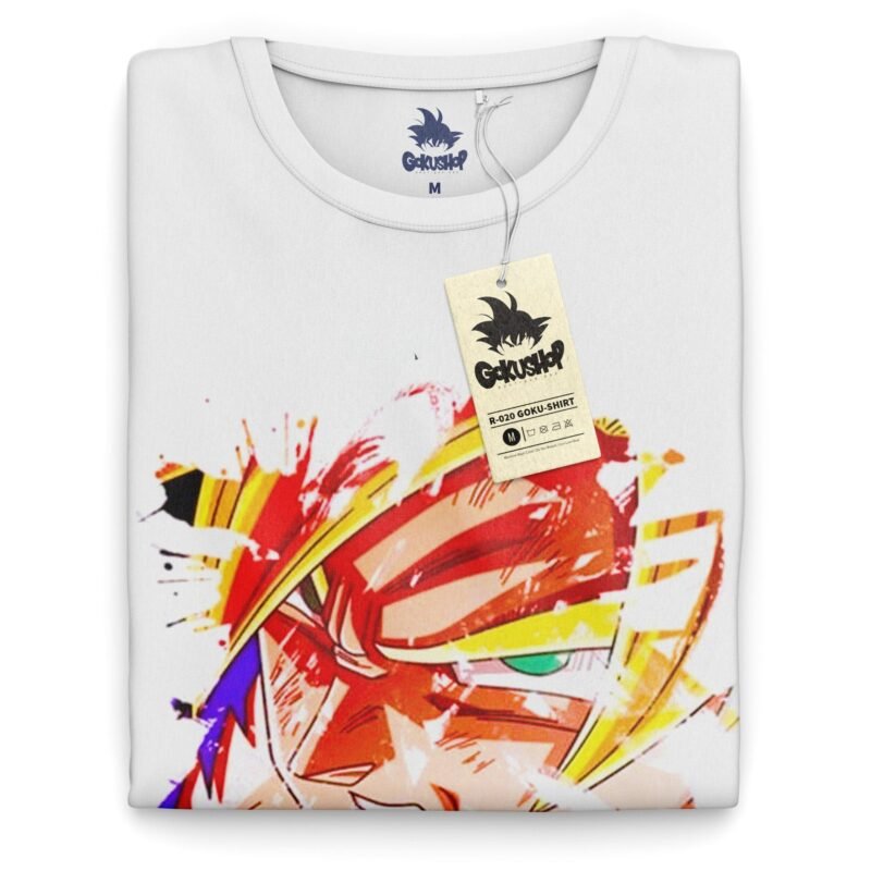 T-Shirt Dragon Ball Z Goku 3D Design – Image 2