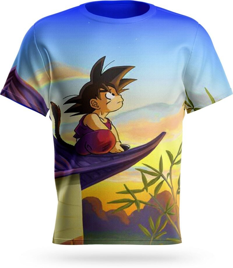 T-Shirt Dragon Ball Son Goku Petit – Image 2