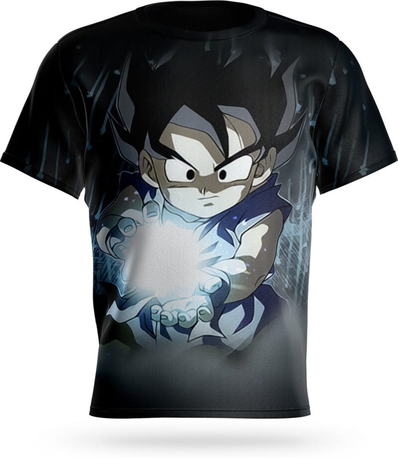 T-Shirt Dragon Ball Goku Petit Kamehameha – Image 2