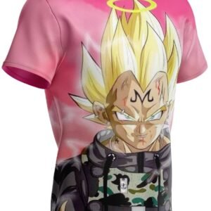 T-Shirt Dragon Ball Majin Vegeta Army