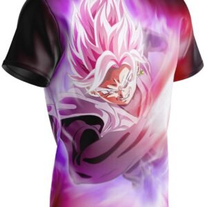 T-Shirt Dragon Ball Super Goku Black Rosé Combat