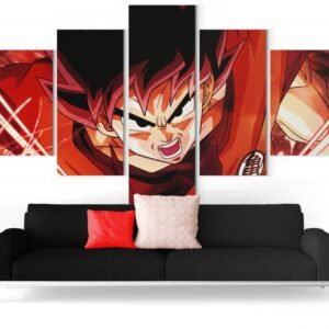 Tableau Dragon Ball Z Goku Kaioken