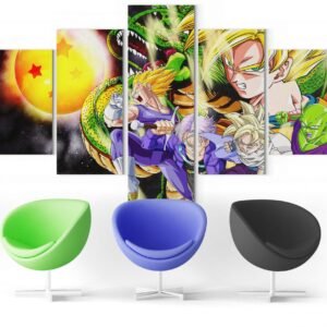 Tableau Dragon Ball Z Goku & Shenron