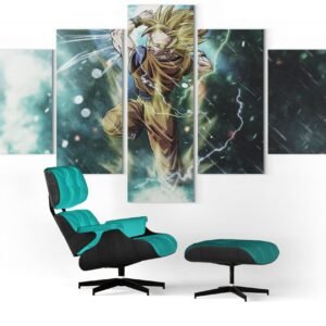 Tableau Dragon Ball Z Fureur Saiyan