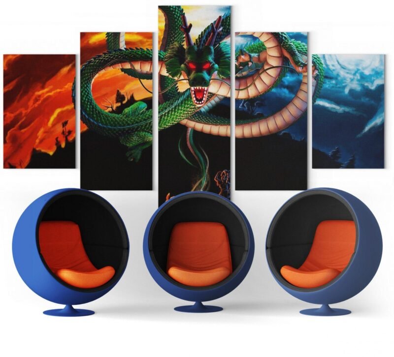 Tableau Dragon Ball Z Shenron Éléments – Image 2