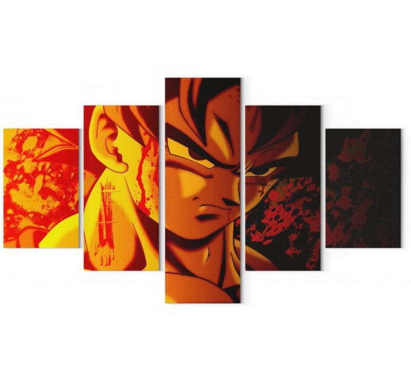 Tableau Dragon Ball Z Goku Combat – Image 2