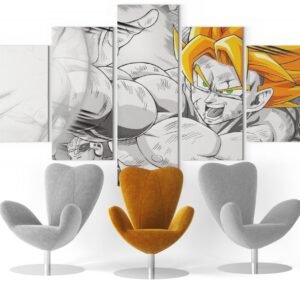 Tableau Dragon Ball Z Goku Super Saiyan
