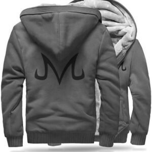 Veste Polaire DBZ Majin (Gris)