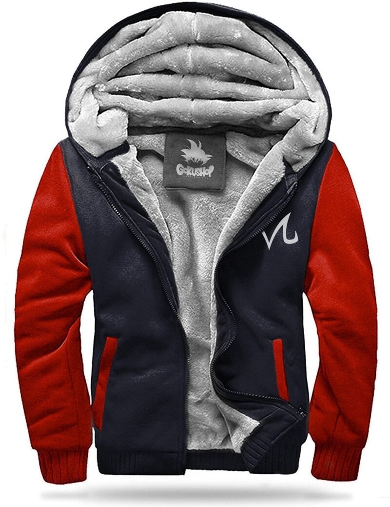 Veste Polaire DBZ Majin (Bleu & Rouge) – Image 2