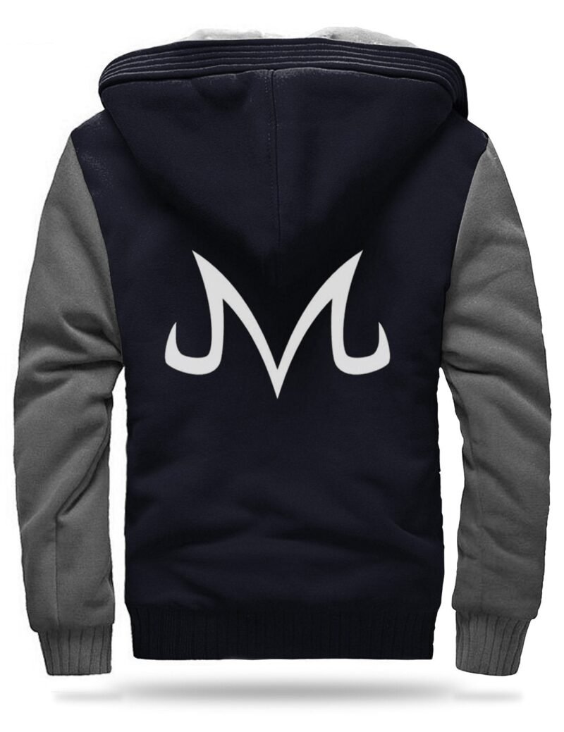Veste Polaire DBZ Majin (Noir et Gris) – Image 3