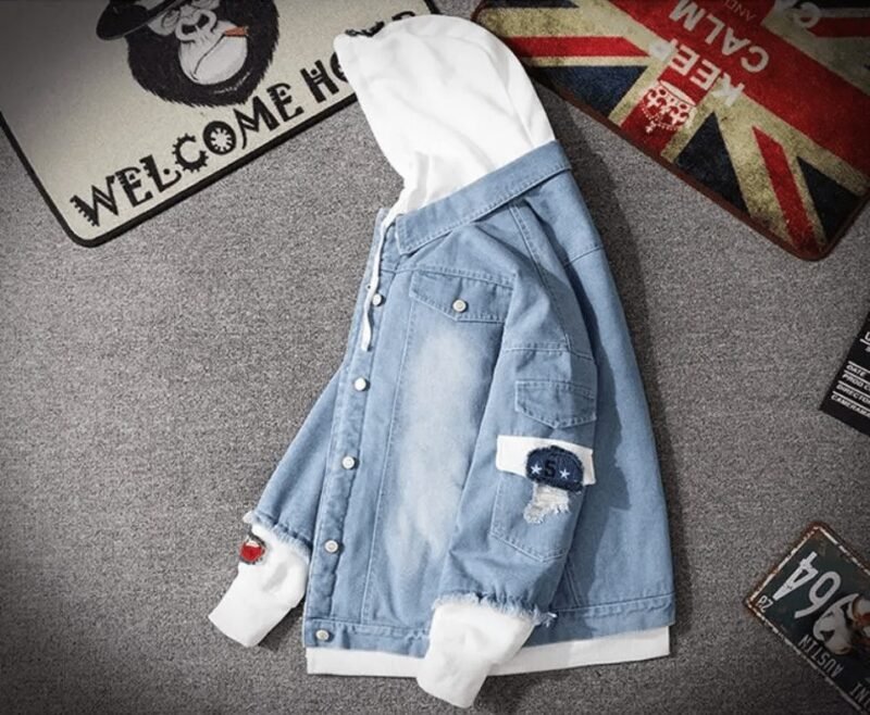 Veste en Jean Dragon Ball Goten Fusion – Image 2